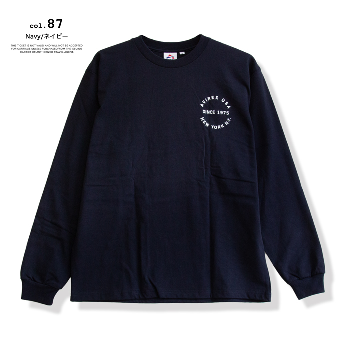 AVIREX（アヴィレックス） アビレックス ヴァーシティー ロゴ ロング