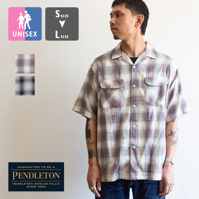 PENDLETON（ペンドルトン） Open Collar Shirt S/S オープンカラー