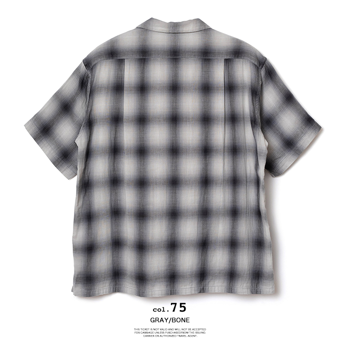 PENDLETON（ペンドルトン） Open Collar Shirt S/S オープンカラー