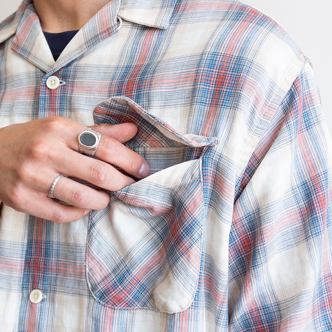 PENDLETON（ペンドルトン） Open Collar Shirt S/S オープンカラー