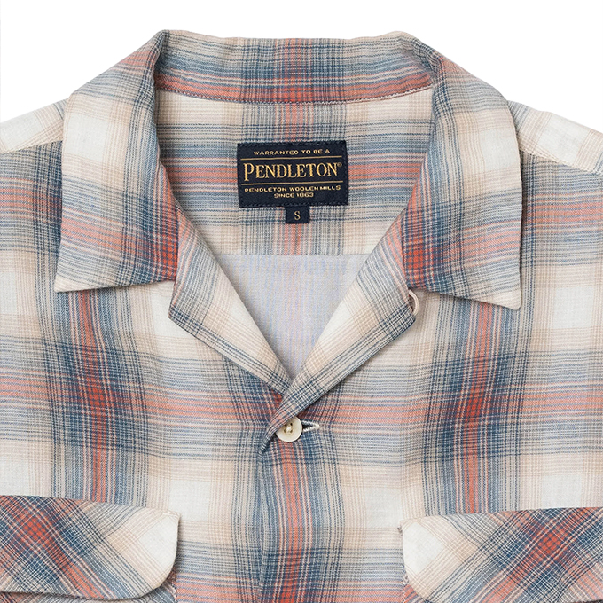 PENDLETON（ペンドルトン） Open Collar Shirt S/S オープンカラー
