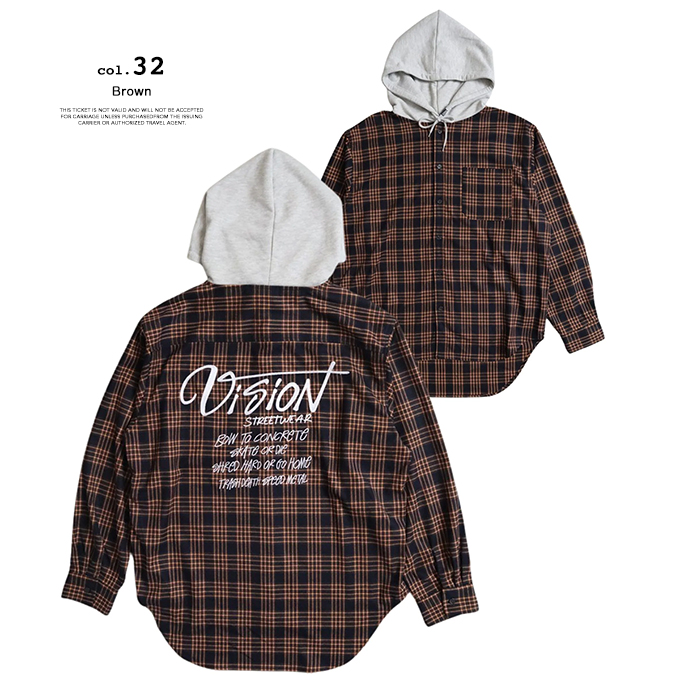 VISION STREET WEAR（ヴィジョンストリートウェア） Hoodie Check