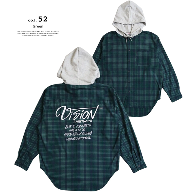 VISION STREET WEAR（ヴィジョンストリートウェア） Hoodie Check