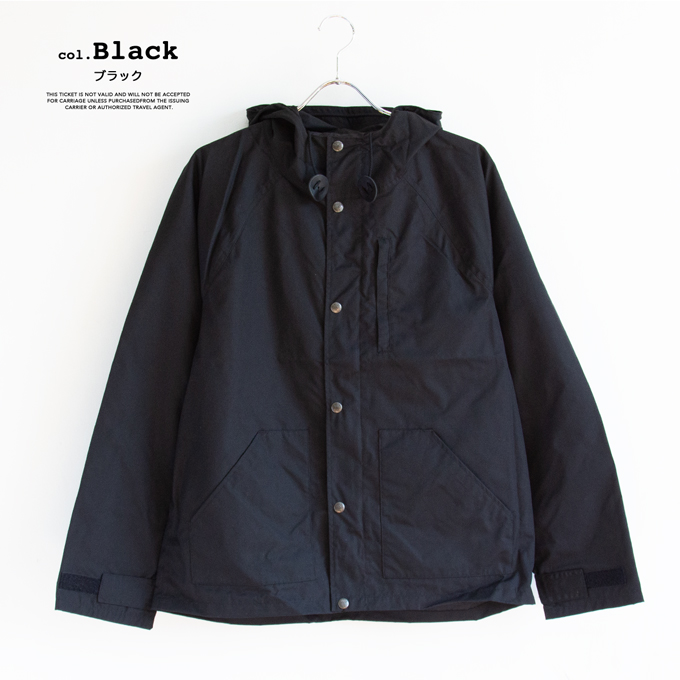 ブラック マウンテンパーカー フード付き　65/35 Light Parka SIERRA DESIGNS（シエラデザインズ） 65/35 LIGHT PARKA 65/35 ライト
