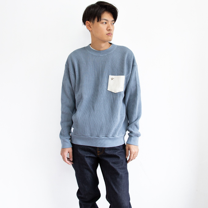 Schott レザーポケットサーマルピグメント　Ｌサイズ Schott N.Y.C（ショット） 【SALE!!】 Schott レザー ポケット