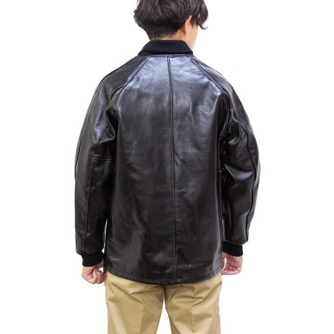 Schott ファラオジャケット ホースハイド　40 米国製】Schott レザージャケット 黒 40 ファラオジャケット 馬革