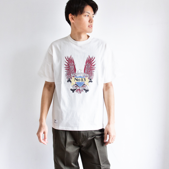 Schott N.Y.C ショット イーグル Tシャツ T-SHIRT EAGLE 782