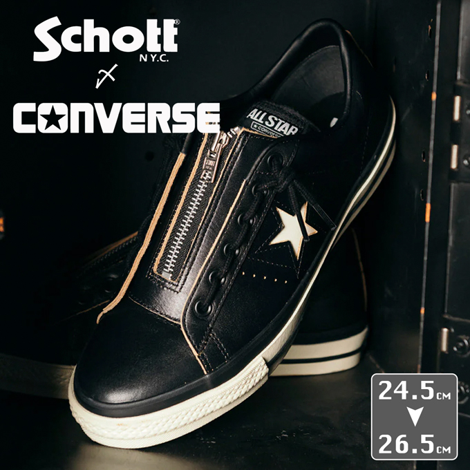 Schott N.Y.C（ショット） Schott × CONVERSE × コンバース ONE STAR Z