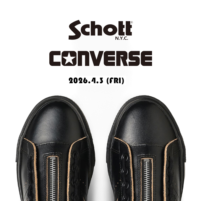 Schott N.Y.C（ショット） Schott × CONVERSE × コンバース ONE STAR Z