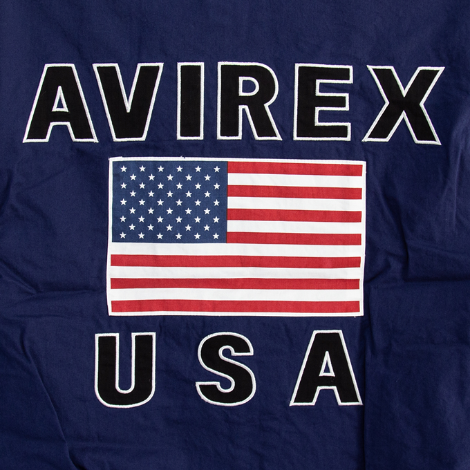 【 AVIREX アビレックス 】 DRIZZLER JACKET U.S.FLAG ドリズラー ジャケット USフラッグ 783-3155003 /  23SPRING ※
