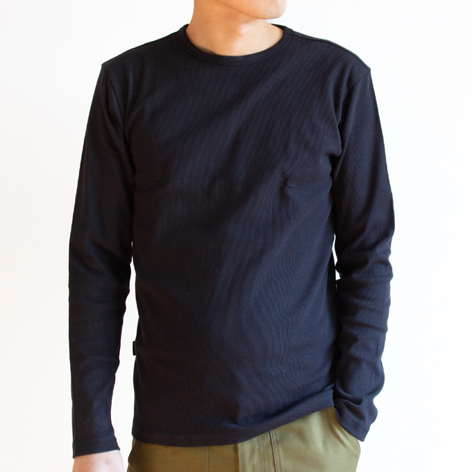 AVIREX（アヴィレックス） アビレックス DAILY RIB L/S CREW NECK T