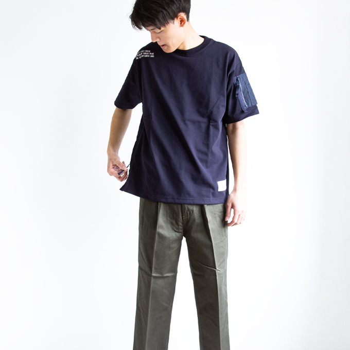 【AVIREX】MIL. POCKET T-SHIRT 半袖Tシャツ 4色展開 要在庫確認 MIL. POCKET T-SHIRT / ミリタリーポケット 半袖Tシャツ