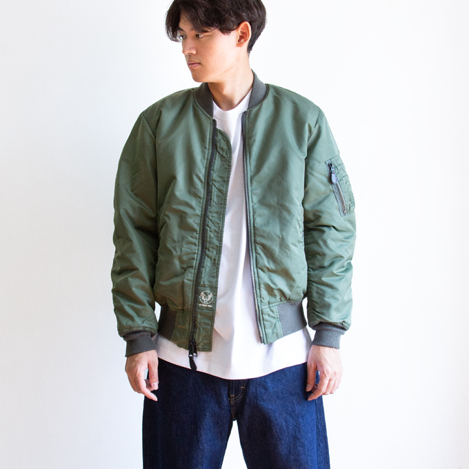 アヴィレックス MA-1 フライングタイガー ジャケット カーキ M AVIREX（アヴィレックス） フライングタイガー MA-1 ジャケット メンズ