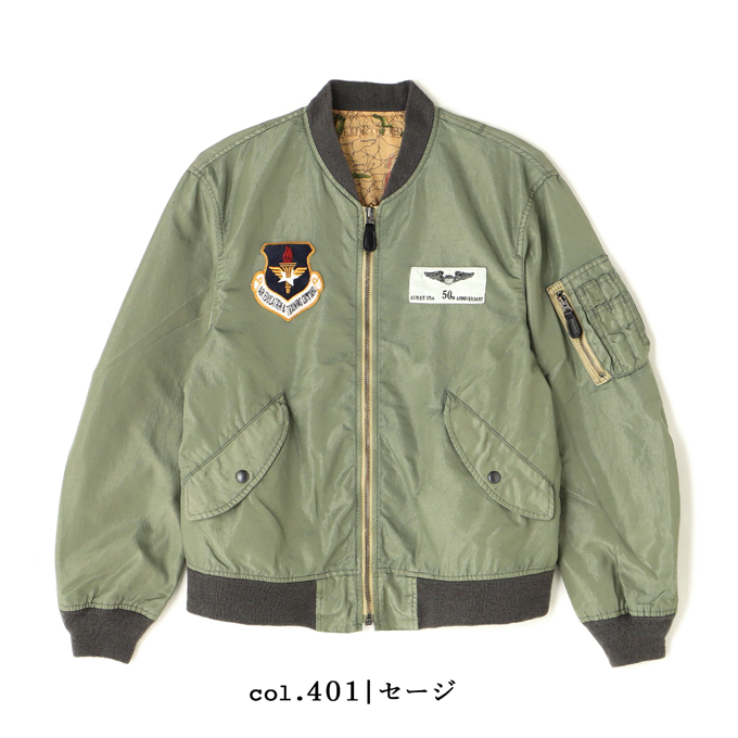 AVIREX（アヴィレックス） アビレックス 50th Anniversary WASHED L-2B