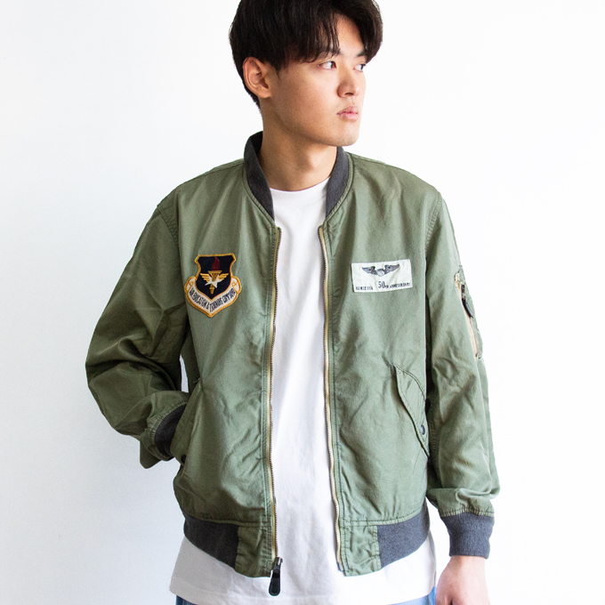 AVIREX アビレックス 50th Anniversary WASHED L-2B ウォッシュド L-2B 7835952018 783-5952018 / アヴィレックス L2B ミリタリー ジャケット アウター メンズ レディース アメカジ AVIREX（アヴィレックス） アビレックス 50th Anniversary WASHED L-2B