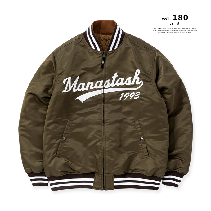 MANASTASH 【SALE!!】 マナスタッシュ リバーシブル ナイロン