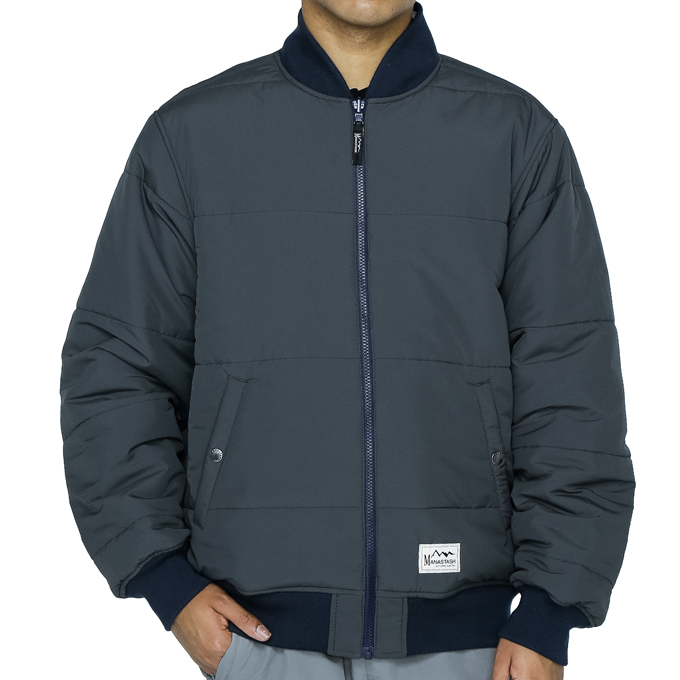 【美品】マナスタッシュ　リバーシブルナイロンダウンパーカー MANASTASH マナスタッシュ M-RIP COMPACT PARKA マイクロリップ