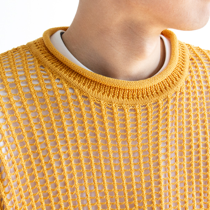 MANASTASH マナスタッシュ メッシュ サマー セーター MESH