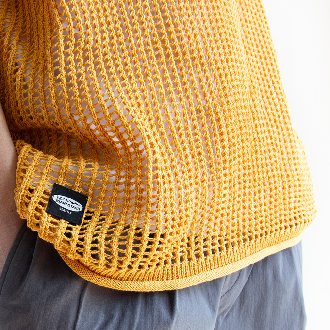 MANASTASH マナスタッシュ メッシュ サマー セーター MESH