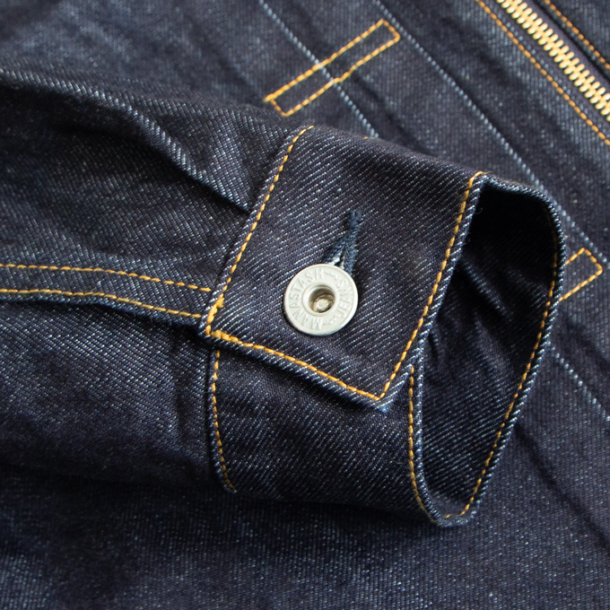 MANASTASH（マナスタッシュ） MS DENIM ZIP JACKET デニム ジップ
