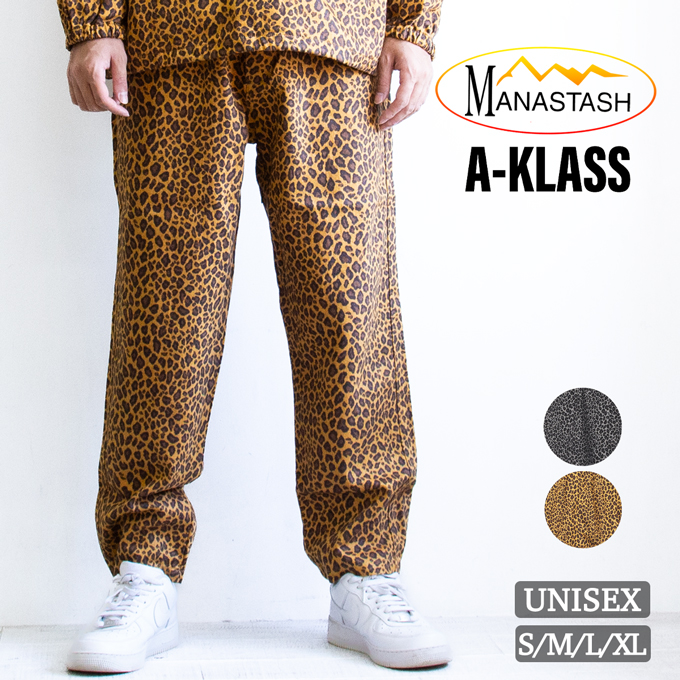 MANASTASH �}�i�X�^�b�V�� CHILLIWACK PANTS LEOPARD ���I�p�[�h �p���c 792-5210011
