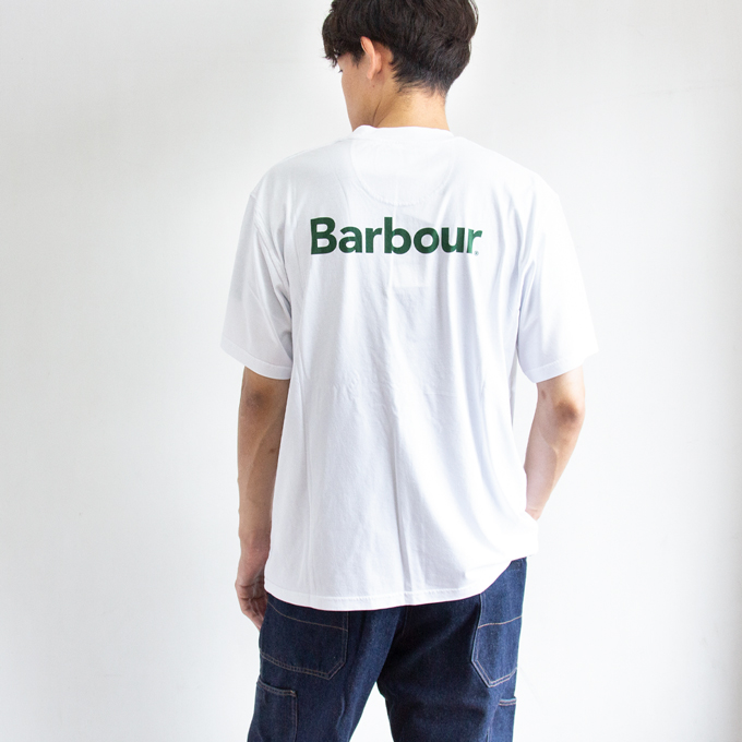 Strowell Barbour(バブアー) Strowell ロゴ リラックスフィット Tシャツ 241MTS1260 793-3134019 ...