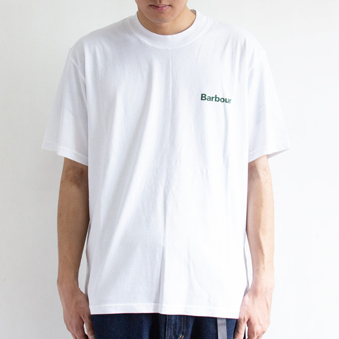 Strowell Barbour(バブアー) Strowell ロゴ リラックスフィット Tシャツ 241MTS1260 793-3134019 ...