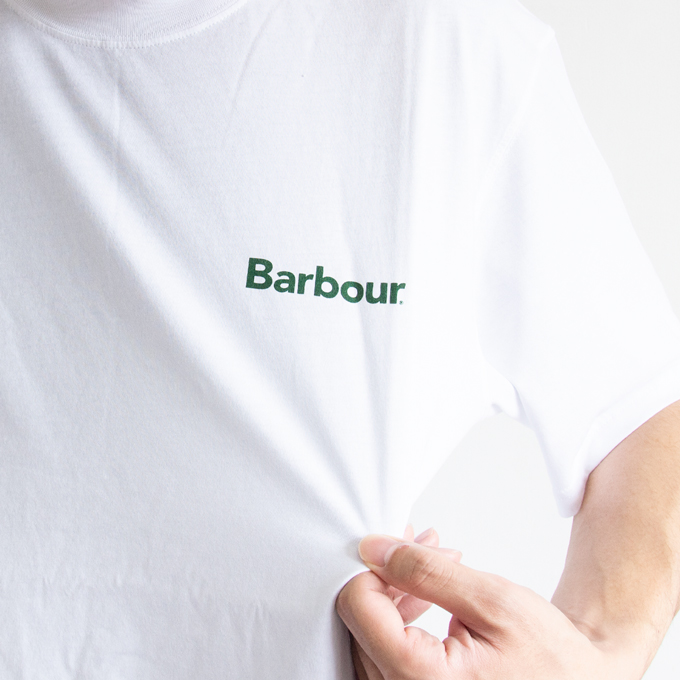 Strowell Barbour(バブアー) Strowell ロゴ リラックスフィット Tシャツ 241MTS1260 793-3134019 ...