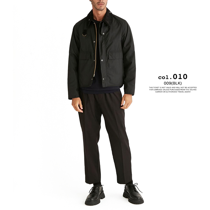 【全品送料無料】 Barbour バブアー SPEY スペイ ワックス コットン ショート ジャケット・アウター