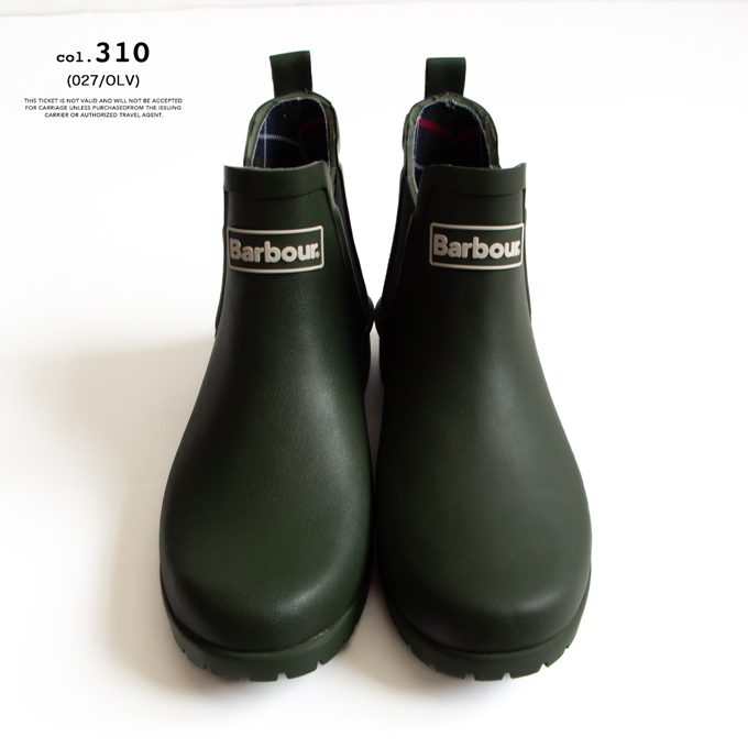 Barbour（バブアー） Wilton サイドゴア レインブーツ （ レディース