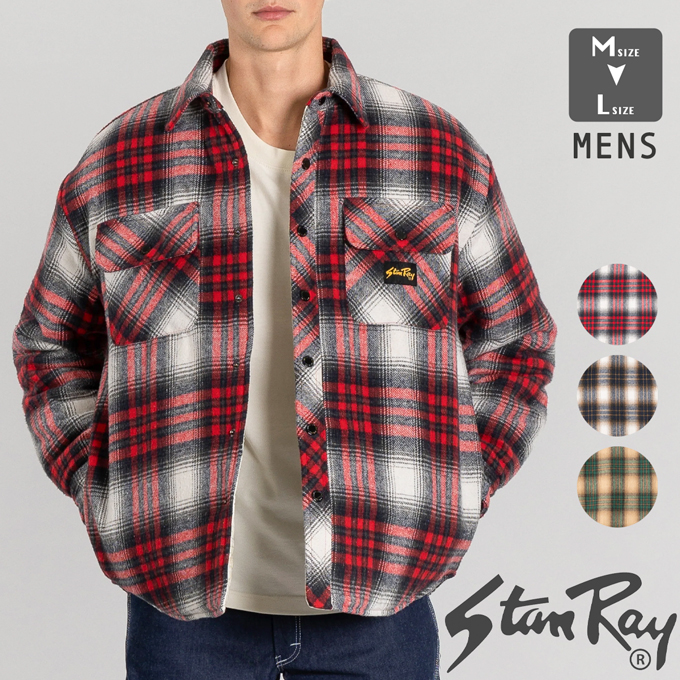 Schott N.Y.C(ショット) Stan Ray スタンレイ キルティング チェック Schott N.Y.C(ショット) Stan Ray スタンレイ キルティング チェック