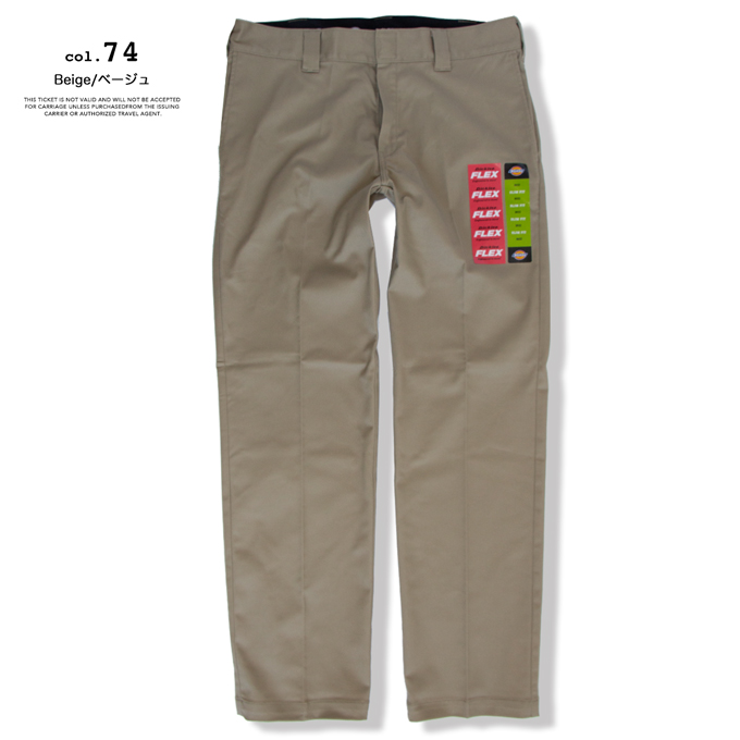 Dickies（ディッキーズ） FLEX SLIM WORK PANT フレックス スリム