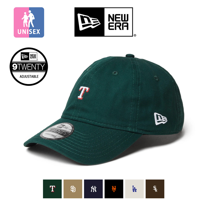 NEW ERA ニューエラ 9TWENTY MLB Buckle ミニロゴ キャップ