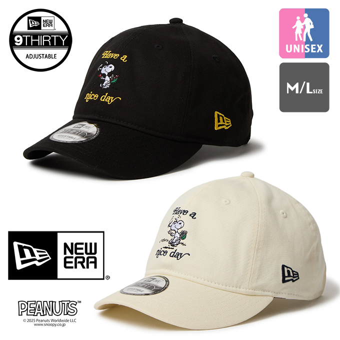NEW ERA（ニューエラ） 9THIRTY PEANUTS ピーナッツ HAVE A NICE DAY