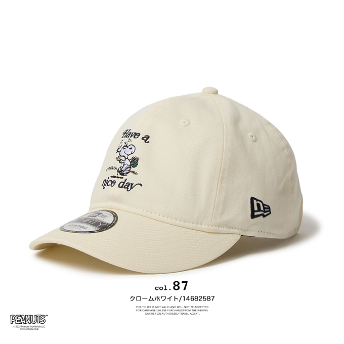 NEW ERA（ニューエラ） 9THIRTY PEANUTS ピーナッツ HAVE A NICE DAY