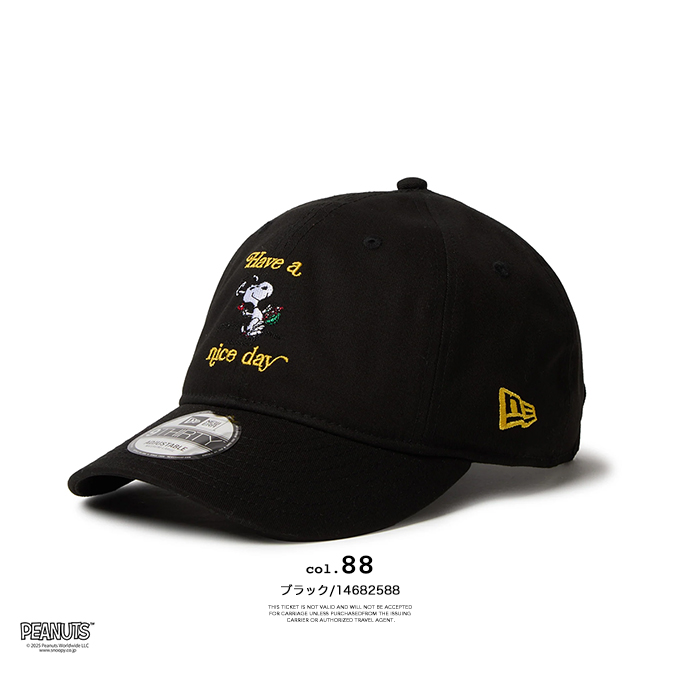 NEW ERA（ニューエラ） 9THIRTY PEANUTS ピーナッツ HAVE A NICE DAY
