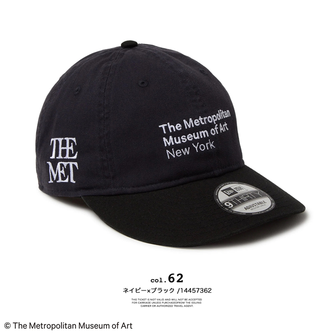 NEW ERA（ニューエラ） 9THIRTY The Met レザーストラップ ロゴ