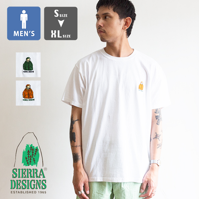 SIERRA DESIGNS × Good On �V�G���f�U�C���Y × �O�b�h�I�� TINY MUN-PA TEE �����|�C���g�h�J �}�E���e���p�[�J�[ ���S T�V���c 931014 / 2026SUMMER
