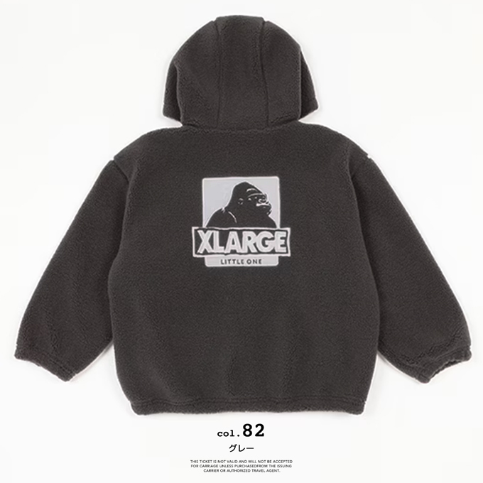 未使用⭐︎Xlarge kids 3点セット 110cm ブルゾン、パーカ、パンツ OG