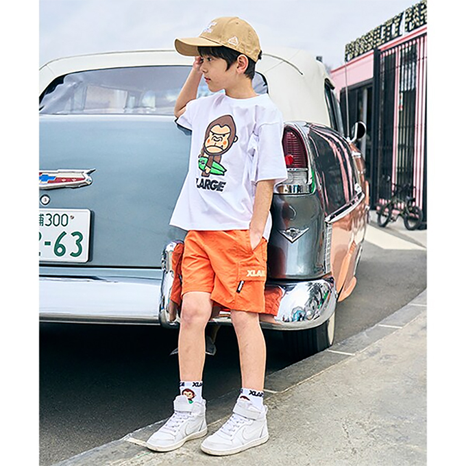 【新品】XラージTシャツ&パンツ100㎝ セール】MONKEY WRENCHERS S/S TEE（Tシャツ/カットソー