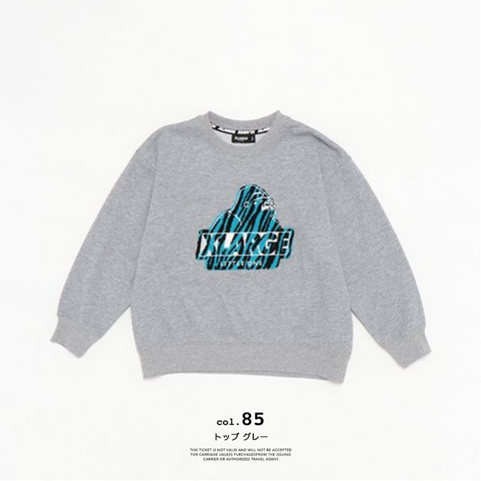 XLARGE KIDS エクストララージ キッズ サガラ刺繍 スランテッド