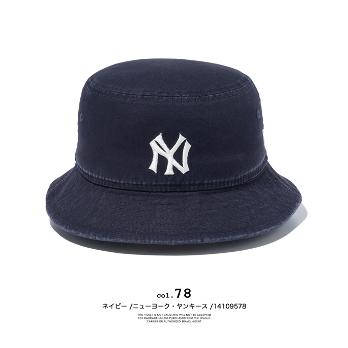 NEW ERA（ニューエラ） BUCKET01 COOPERS TOWN MLB ロゴ バケット