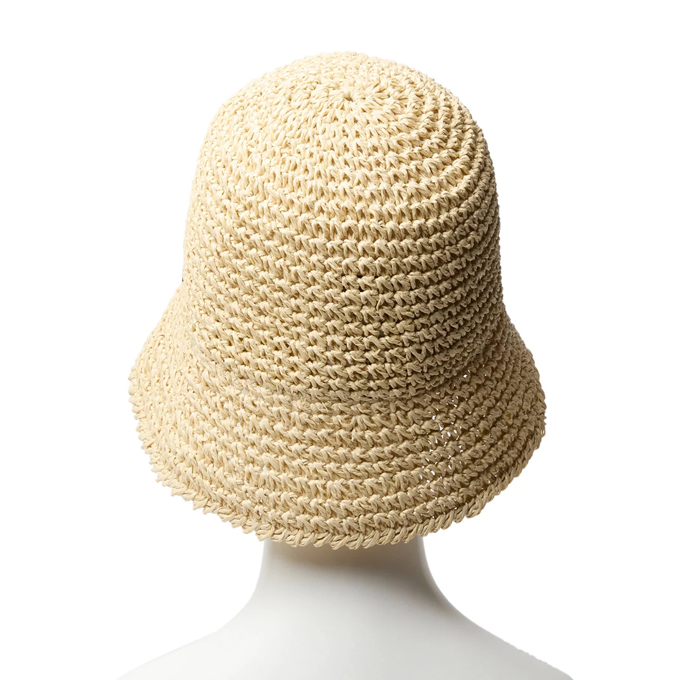 NEW ERA ニューエラ BUCKET01 Sailor Brim Paper Crochet Hat
