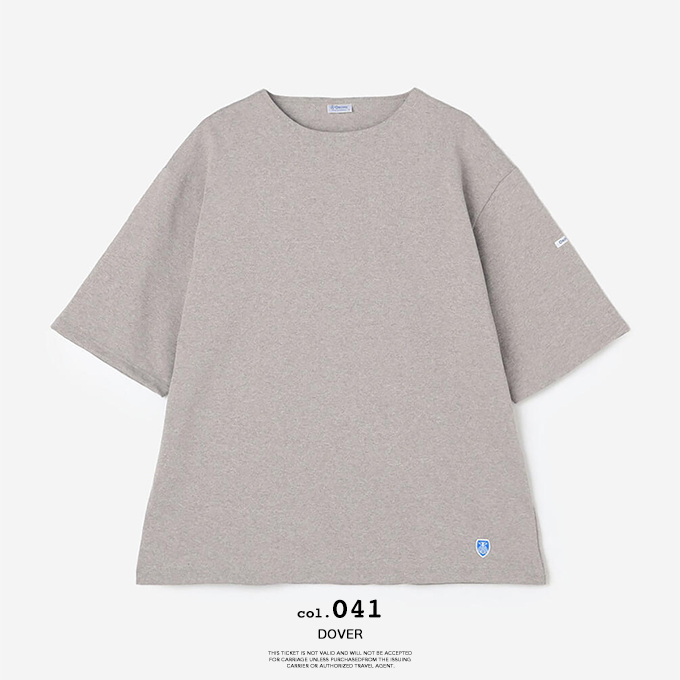 ORCIVAL（オーシバル） CREW NECK S/S P.O. コットンロード クルー