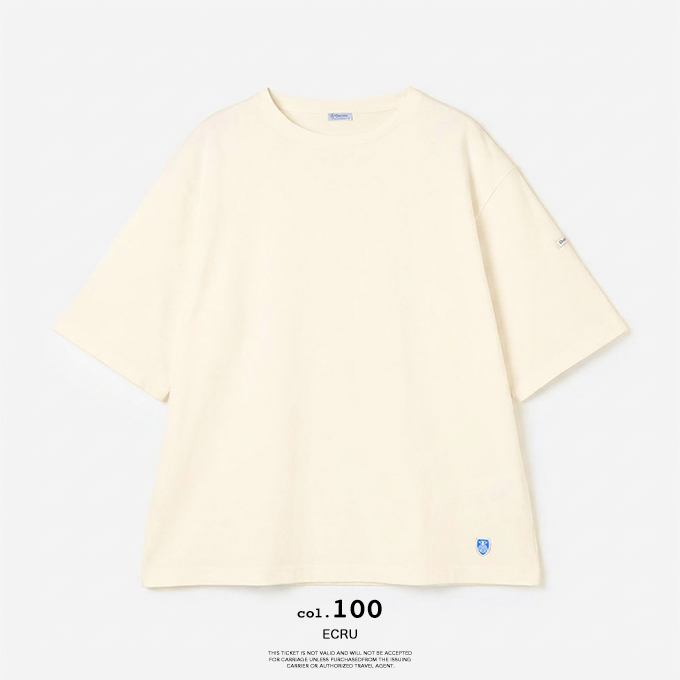 ORCIVAL（オーシバル） CREW NECK S/S P.O. コットンロード クルー