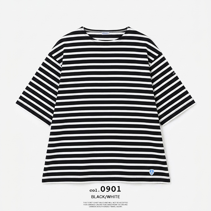 ORCIVAL（オーシバル） CREW NECK S/S P.O. コットンロード クルー