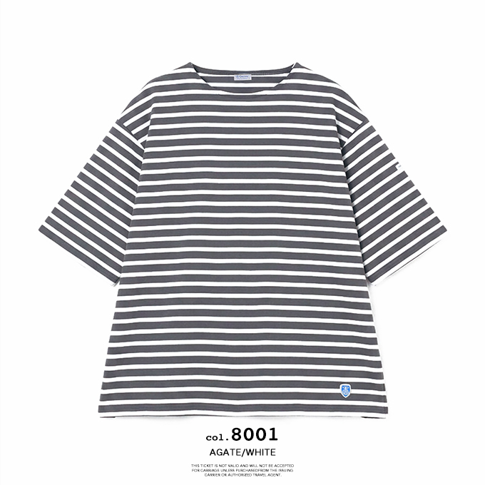 ORCIVAL（オーシバル） CREW NECK S/S P.O. コットンロード クルー