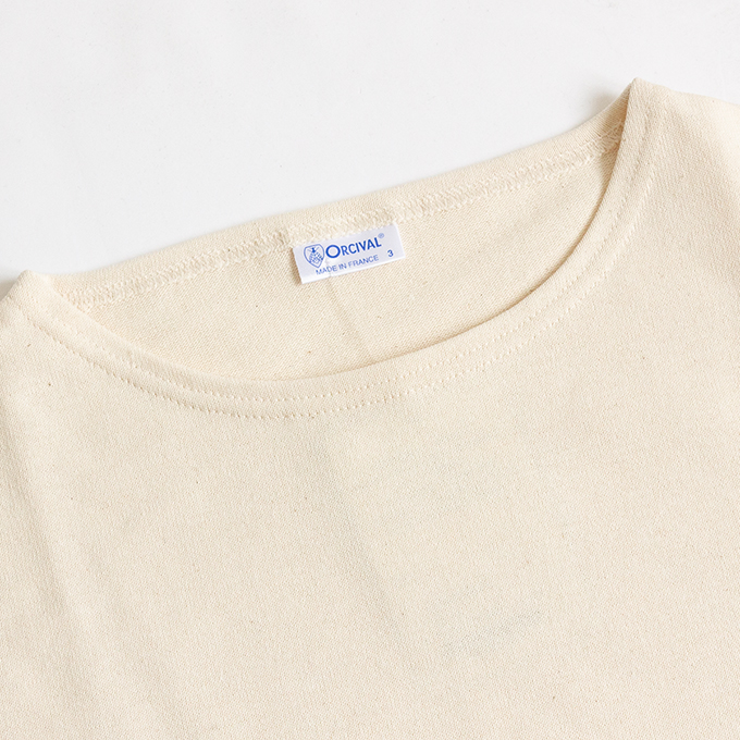 ORCIVAL（オーシバル） Men's Cotton Lourd Wide Basque Shirt メンズ