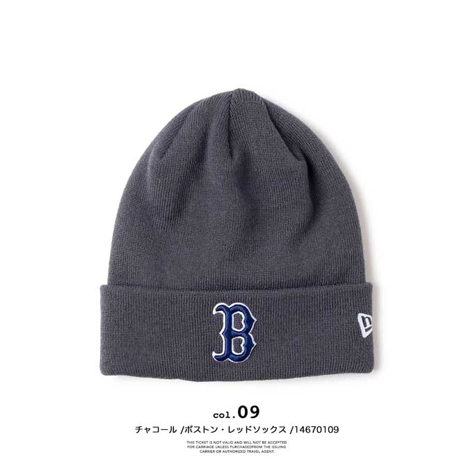帽子 NEW ERA EMBLEM CUFF KNIT CAP NEW ERA（ニューエラ） BASIC CUFF KNIT MLB Team Logo ベーシック