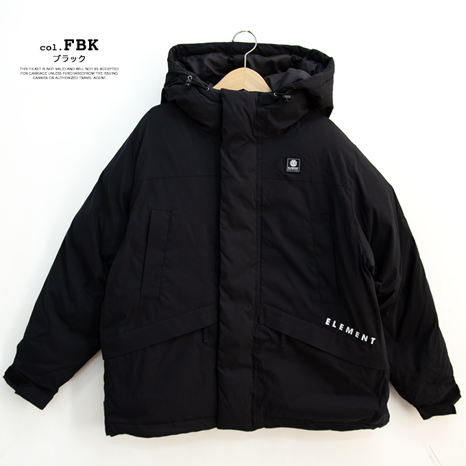 消費税無し 【SALE!!】 【 ELEMENT エレメント 】 BIGGIE PUFFY JACKET